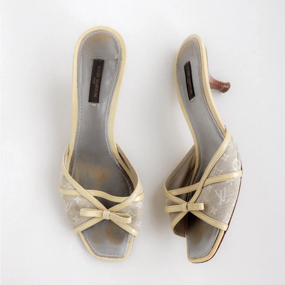 Y2K Vintage Louis Vuitton Monogram Mules